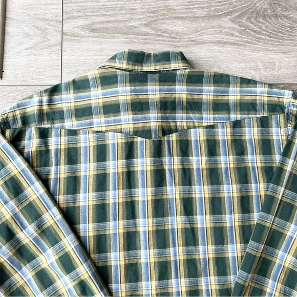Panhandle Slim Plaid Cotton Western Button Down  Shirt - Picture 13 of 13